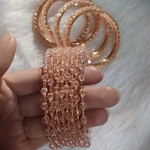 Set of Rose Gold Bangles