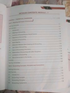 CA Foundation Accounting - Module 1 And 2
