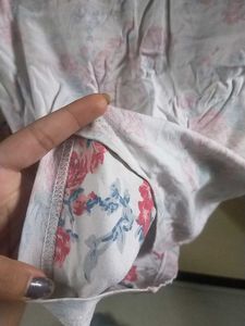 Floral Print Casual T-Shirt