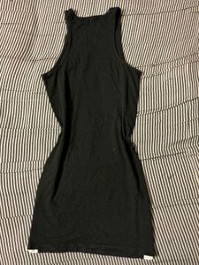 Chic Black Bodycon Mini Dress