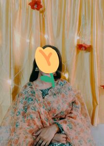 Floral Organza Dupatta