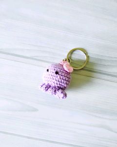 Baby Octopus Keychain