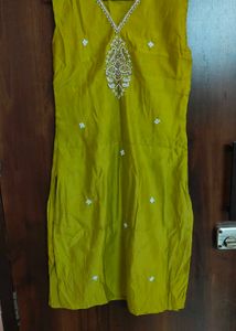 Lime Yellow Kurta