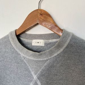 Gray Pullover Sweatshirt