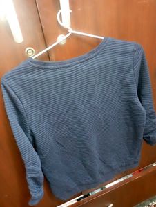Blue Striped pullover
