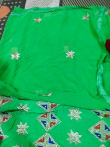 Women Embroidary Party Wear Suit Dupata Set