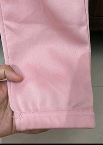 Pink Cargo Sweatpants