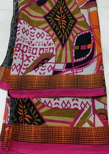 😍♥️Beautifull Printed Saree 😍♥️