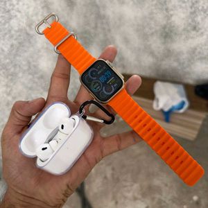 ultra Watch With  3 In 1 Combo