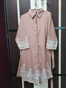 Elegant Embroidered tunic top