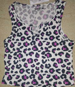 Leopard Print Tank Top