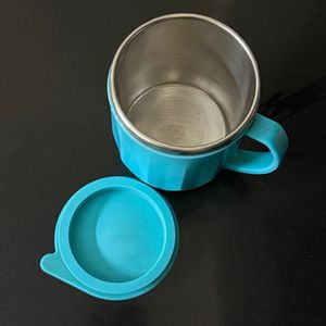 Blue Tea/Coffee Insulated Stainless Steel Mug