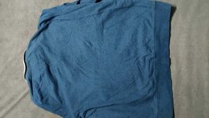 Blue Pullover Sweater Hoodie