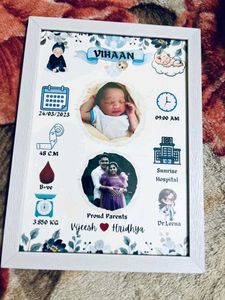 Newborn Details Frame