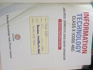 Class 10th Information Technology Code-402