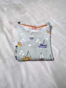 5 Cotton Full t.shirt For Kids Girls