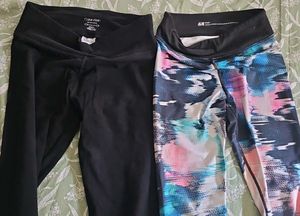 Calvin Klein & H&M Leggings kids 8-10 yo