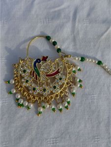 Gold Peacock Nath