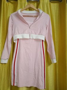 Bodycon Dress With Outer