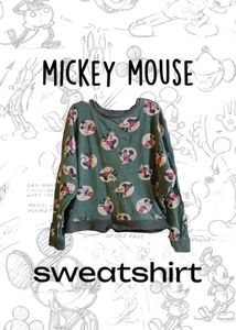 Official Disney Mickey Mouse Sweatshirt – Women’s