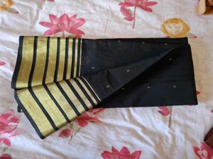 Black & Gold Saree