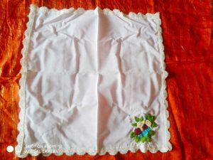 Handmade Embroidered Handkerchief
