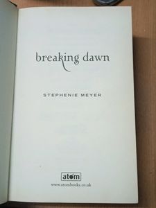 Breaking Dawn By Stephenie Meyer