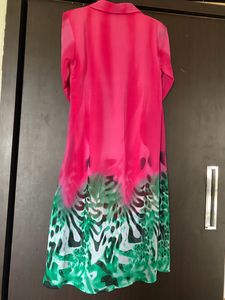 A-line Kurta top Multi Colour