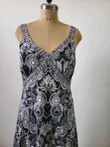 Floral Print Maxi Dress