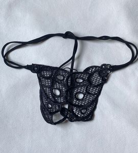 Lace Detail Thong