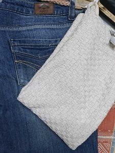 H&amp;M Women Tshirt With Lee Cooper Jeans Combo