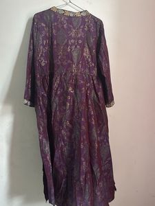 Elegant Purple Kurta