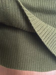 Strechable Short Bottle Green Skirt