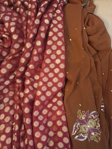 Ethnic Saree & Blouse Fabric