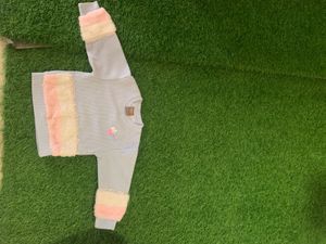 Kangarro Kids Sweater Sky Blue Colour