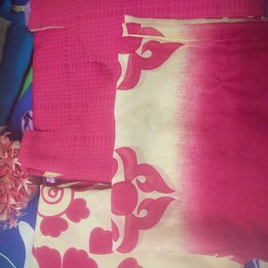 2 Material Set One Long Gown