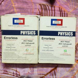 Errorless Physics 2015 Edition | Vol 1+2