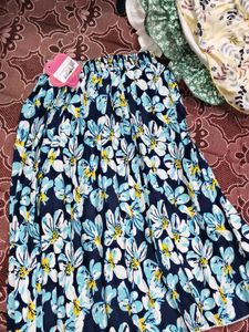 Good Vibes Butterfly Graphic Tee with skirt