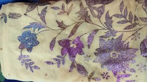 Vintage Glitter Saree