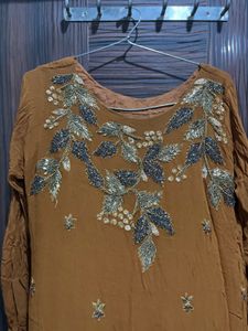 Elegant Brown Kurta