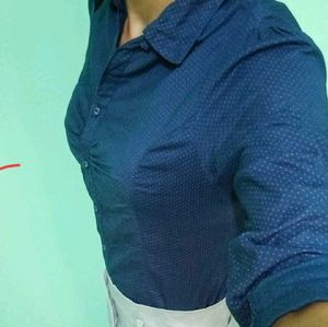 Combo Of Shirt ,Peplum Top And A High Waist Jeans