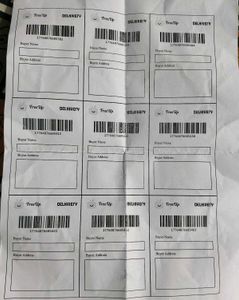 Shipping Labels