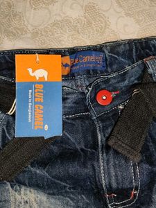 Men&#39;s Denim Half Paint/Jeans Shorts