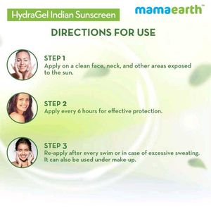 Mamaearth Hydra Gel Indian Sunscreen