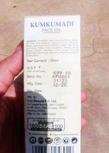 Astaberry Kumkumadi Face Oil