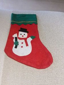 Festive Snowman 4 Christmas Stocking