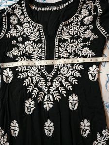 Chikankari Kurti And Palazzo