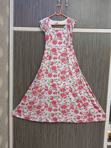 Long A Line Birth Day Dress 🌷