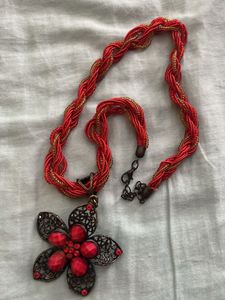 Statement Red Necklace