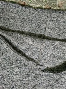 Gray Heathered Short Sleeve Top